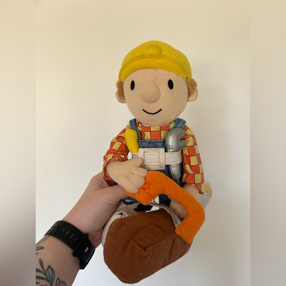 Vintage Bob The Builder Plush - Picture 1 of 7